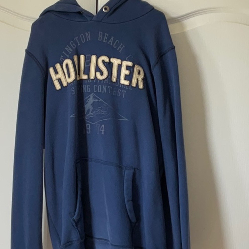 Hollister Blue Sweatshirt Hoodie